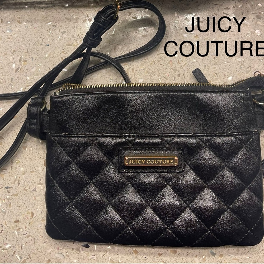 Juicy Couture Crossbody Bag Black - Picture 1 of 5